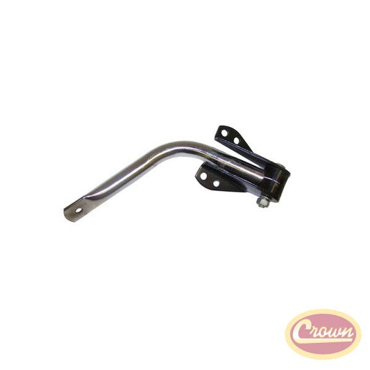 Right Side Mirror Support Arm, Stainless - Crown# J5751195