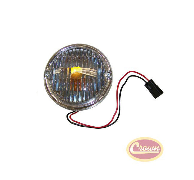 Front Parking Lamp - Crown# J5752771 76-86 CJ5, CJ7, Scrambler