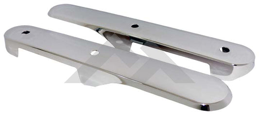 Set of Two New Interior Door Accents (Chrome) - Crown# RT27033