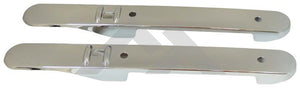 Set of Two New Interior Door Accents (Chrome) - Crown# RT27034