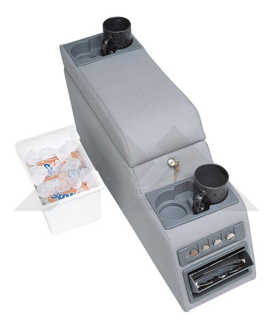 One New Deluxe Locking Center Console (Spice) - Crown# RT27010