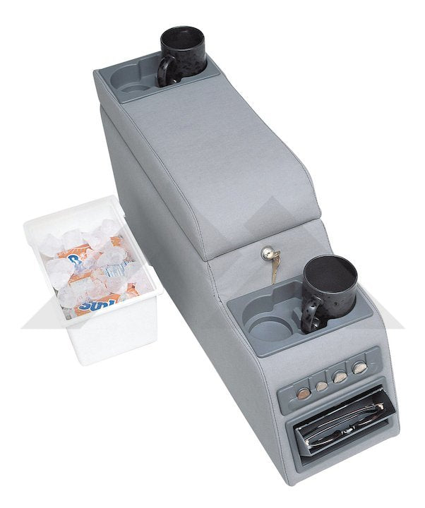 One New Deluxe Locking Center Console (Spice) - Crown# RT27010