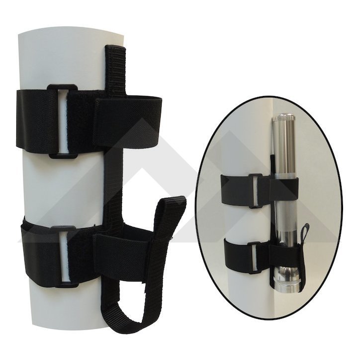 Black Flashlight Holder - Crown# RT27043