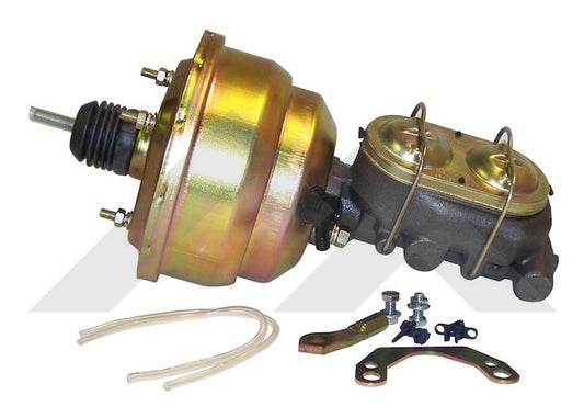 Power Brake Booster Conversion Kit w/ 1" MC Bore Size - Crown# RT31023