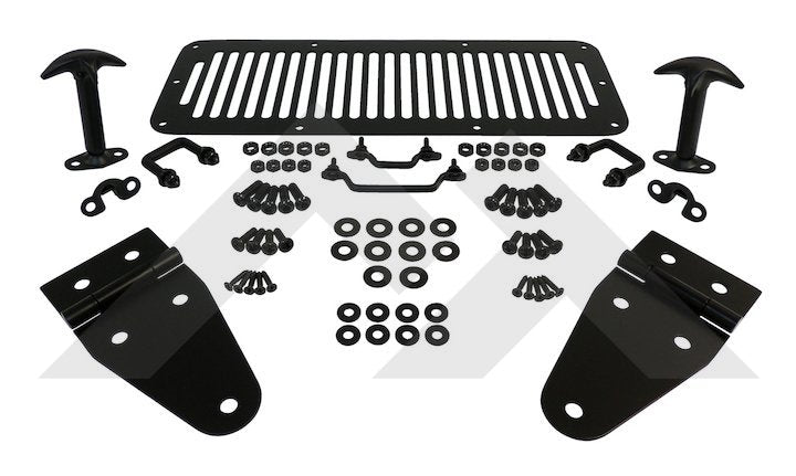 Hood Set, Black Polished - Crown# RT34099