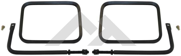 One New Safari Mirror Set (2) - Crown# RT30005