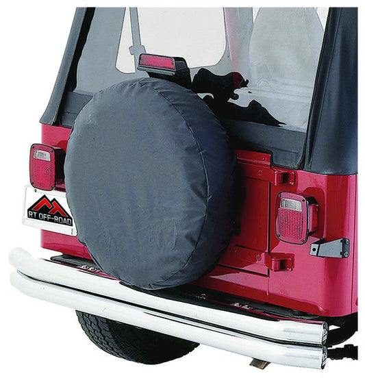 One New RT Off-Road Tire Cover, Blk Denim (27"-29") - Crown# TC272915