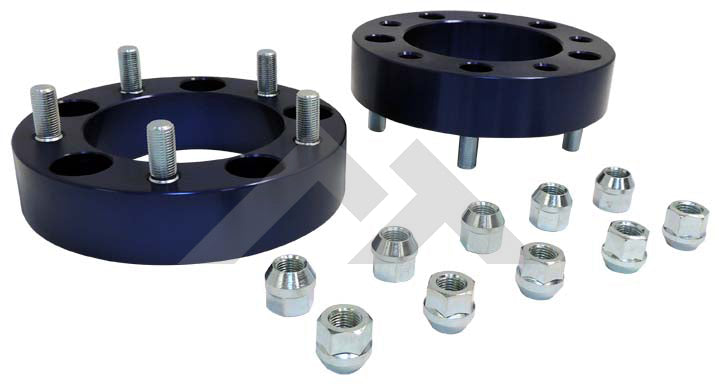 Wheel Spacer Set w/ 2 Wheel Spacers & 10 Nuts - Crown# RT32005