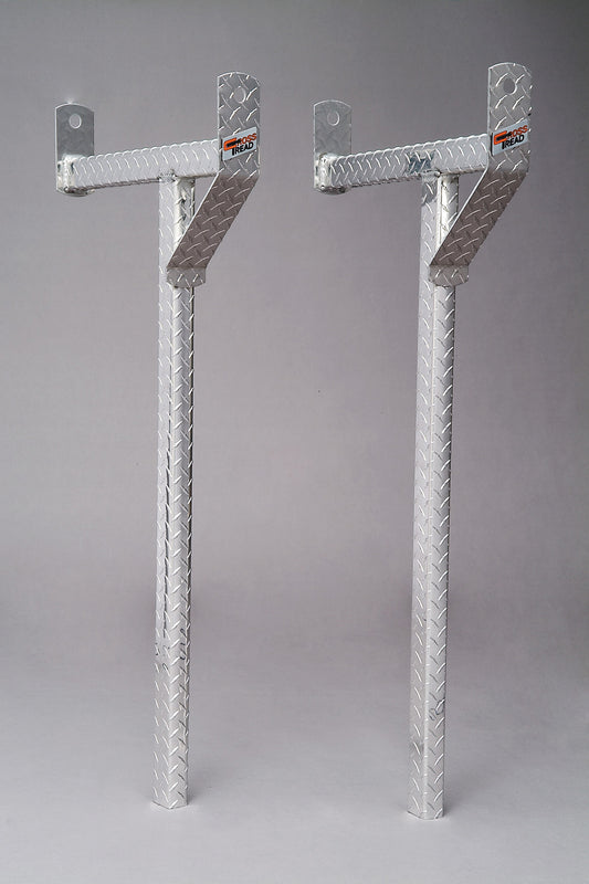 Diamond Plate Aluminum Removeable Pickup Truck Rack - Cross Tread 62752
