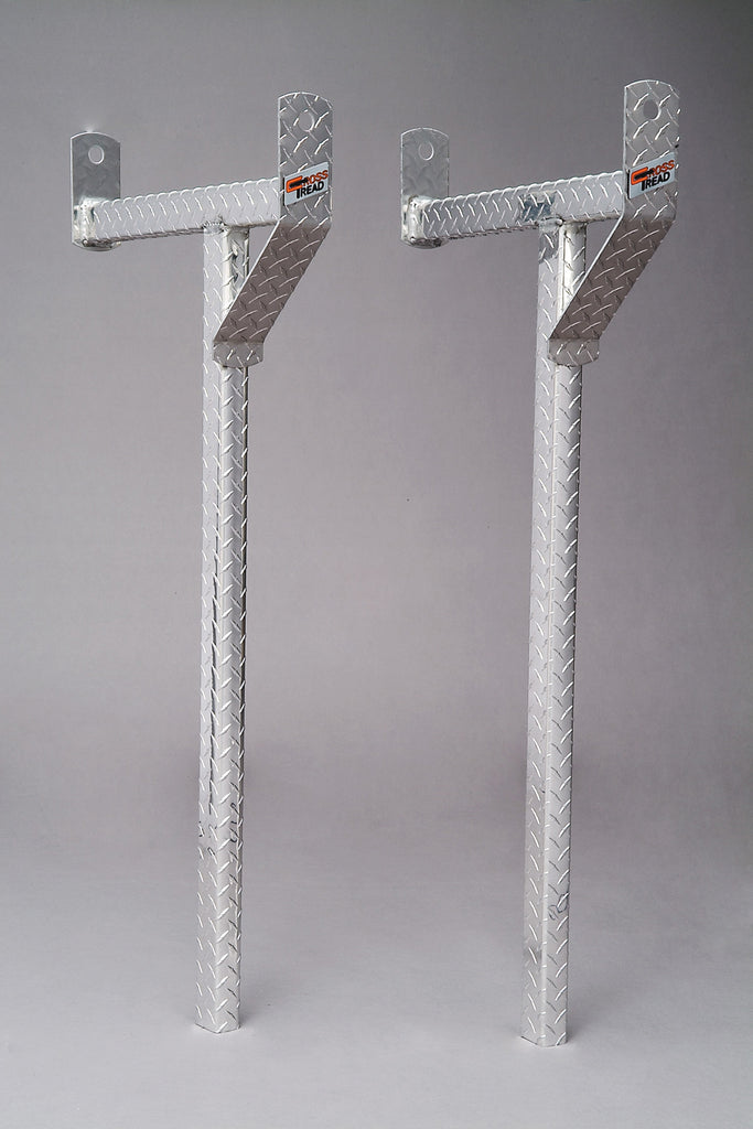 Diamond Plate Aluminum Removeable Pickup Truck Rack - Cross Tread 62752