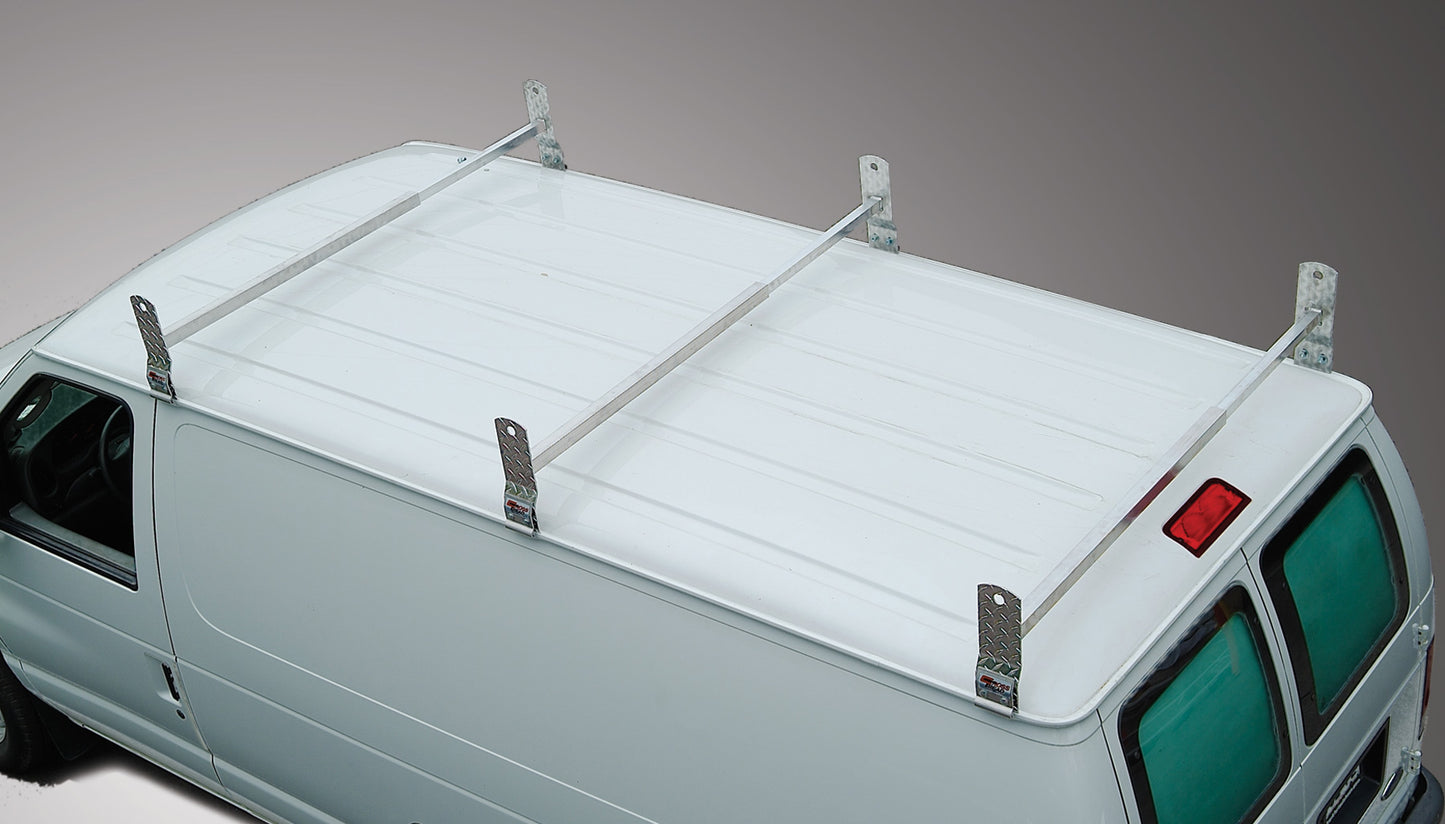 Extruded Aluminum 400 Series Van Rack - Cross Tread 64002