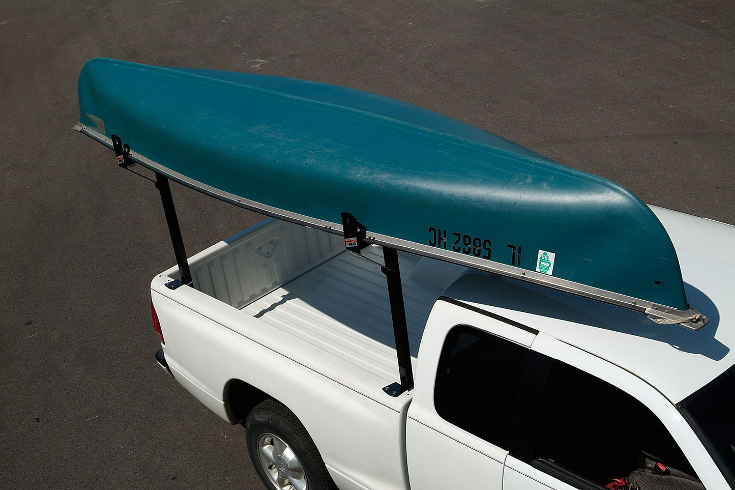 Black Steel Removeable Pickup Truck Rack - Cross Tread 82502