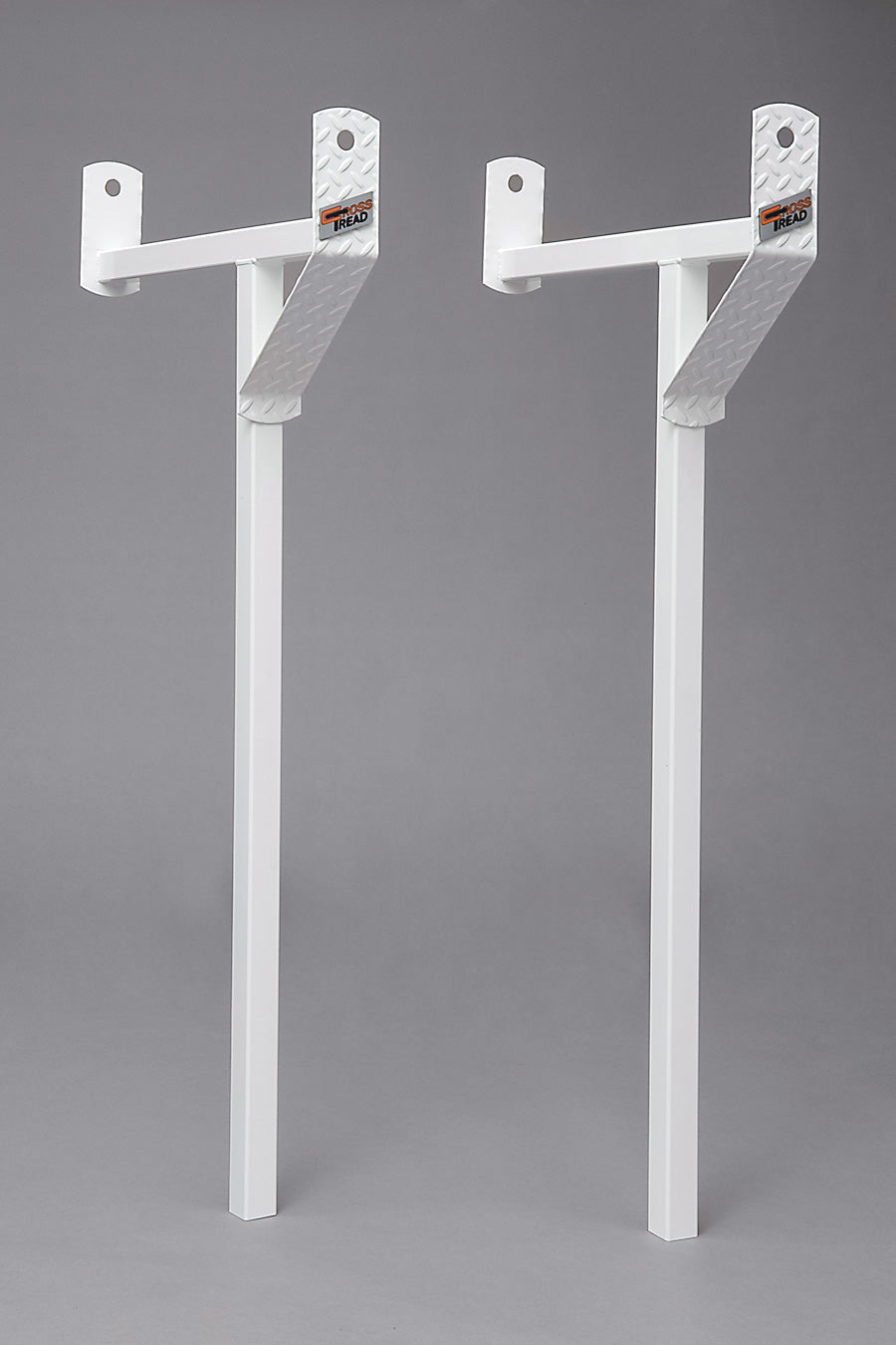 White Steel Removeable Pickup Truck Rack - Cross Tread 82503
