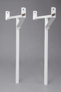 White Steel Removeable Pickup Truck Rack - Cross Tread 82503