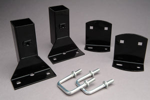 Black Moonlighter Mounting Post / Removable Truck Rack - Cross Tread 82511