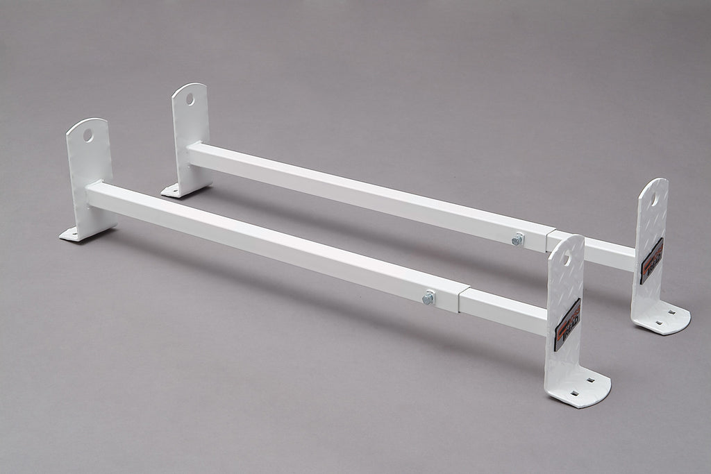 White Steel 300 Series Van Rack - Cross Tread 83003