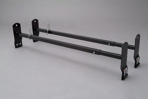 Black Steel 800 Series Van Rack - Cross Tread 88002