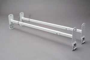 White Steel 800 Series Van Rack - Cross Tread 88003