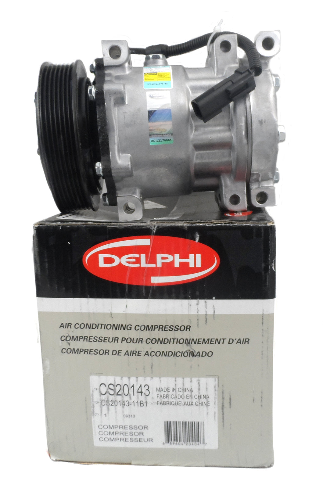 New Delphi A/C Compressor & Clutch CS20143