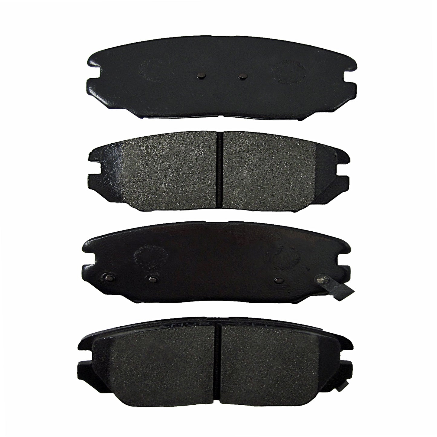 One New Front Ceramic MaxStop Plus Disc Brake Pad MSP1125 w/ Hardware - USA Made