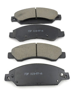 One New Front Ceramic MaxStop Plus Disc Brake Pad MSP1363 w/ Hardware - USA Made