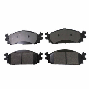 One New Front Metallic MaxStop Plus Disc Brake Pad MSP1376 w/ Hardware, USA Made