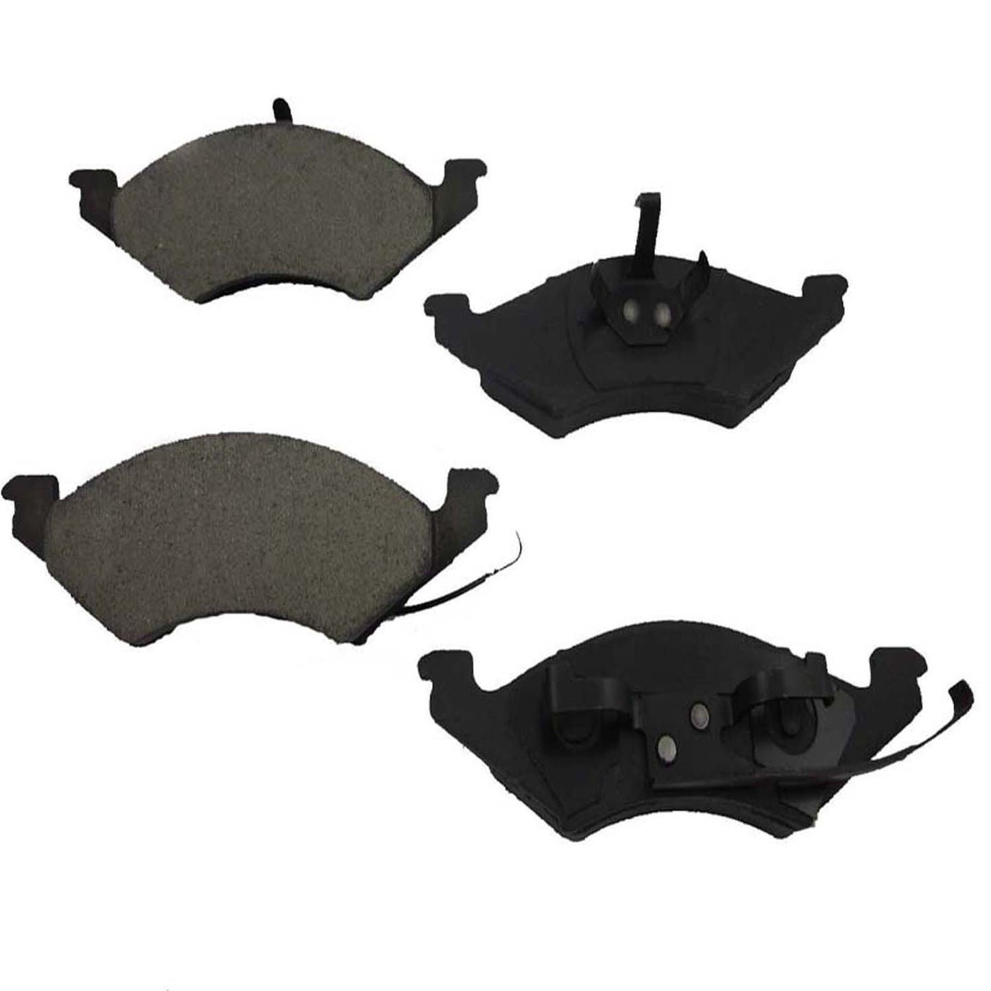 One New Front Metallic MaxStop Plus Disc Brake Pad MSP257 w/ Hardware - USA Made