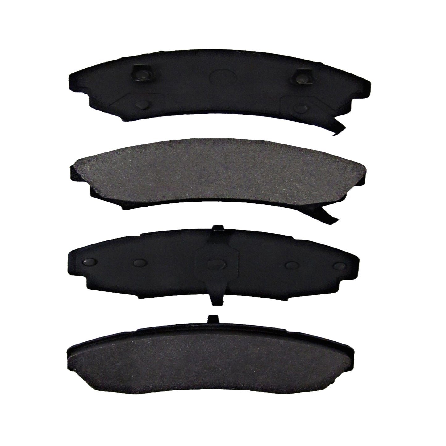 One New Front Metallic MaxStop Plus Disc Brake Pad MSP353 w/ Hardware - USA Made