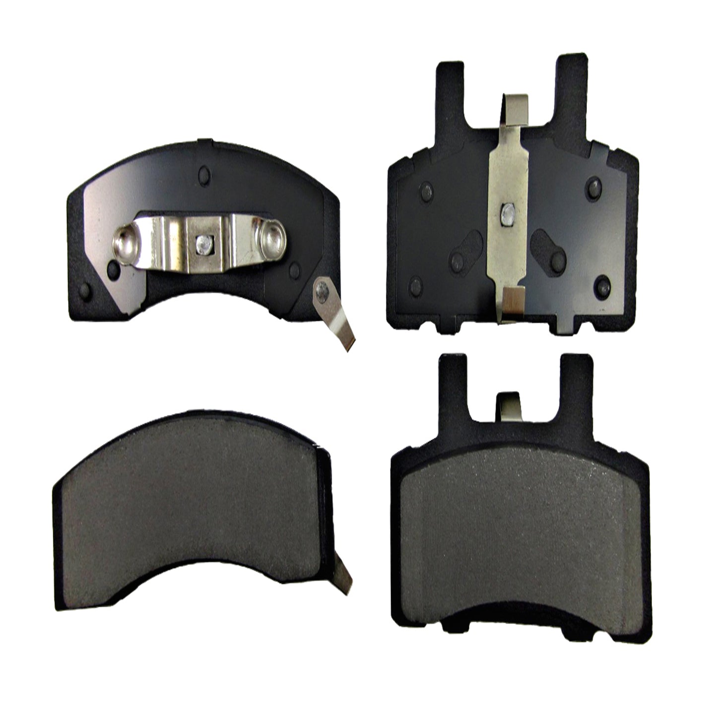 One New Front Metallic MaxStop Plus Disc Brake Pad MSP370 w/ Hardware - USA Made