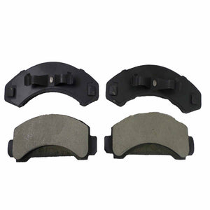 One New Front Metallic MaxStop Plus Disc Brake Pad MSP387 w/ Hardware - USA Made