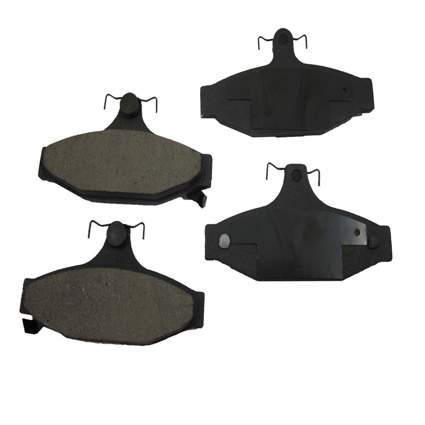One New Rear Metallic MaxStop Plus Disc Brake Pad MSP413 w/ Hardware - USA Made