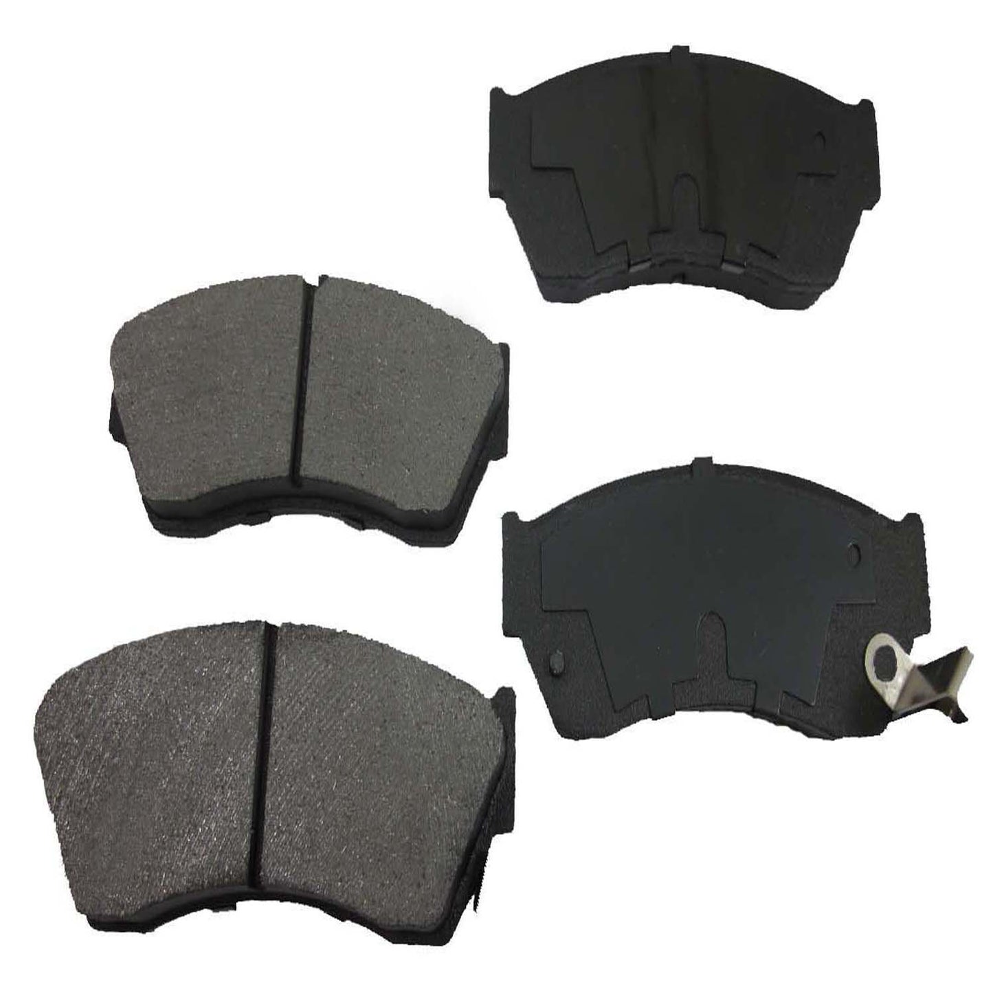 One New Front Metallic MaxStop Plus Disc Brake Pad MSP451 w/ Hardware - USA Made