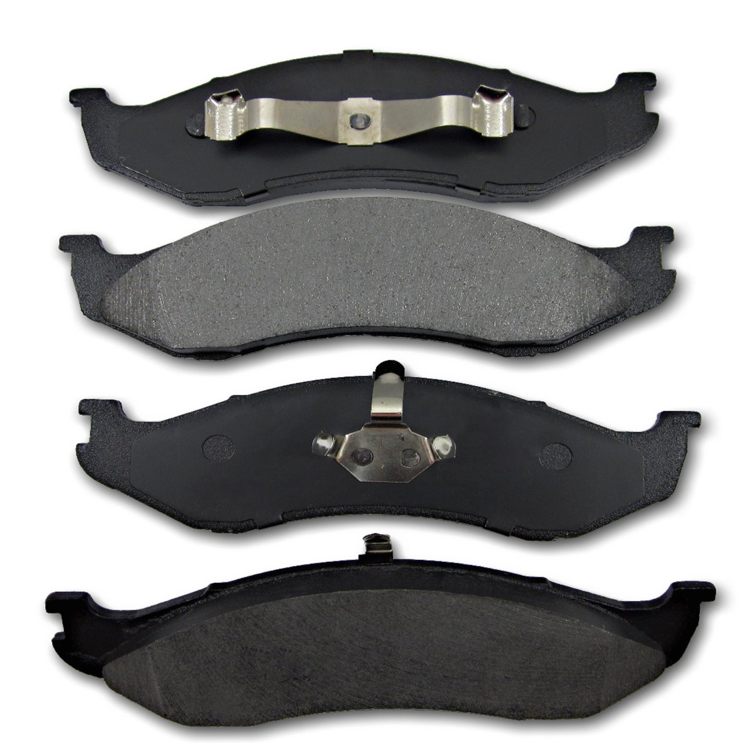 One New Front Metallic MaxStop Plus Disc Brake Pad MSP477 w/ Hardware - USA Made
