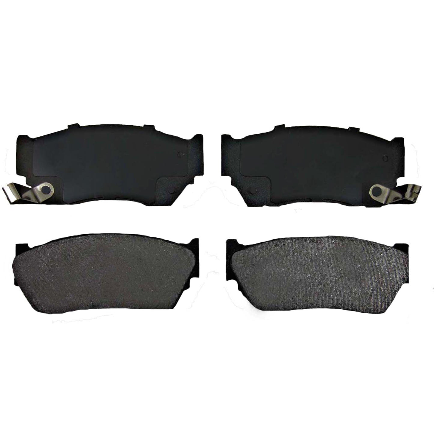 One New Front Metallic MaxStop Plus Disc Brake Pad MSP510 w/ Hardware - USA Made