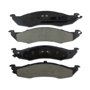 One New Front Metallic MaxStop Plus Disc Brake Pad MSP576 w/ Hardware - USA Made