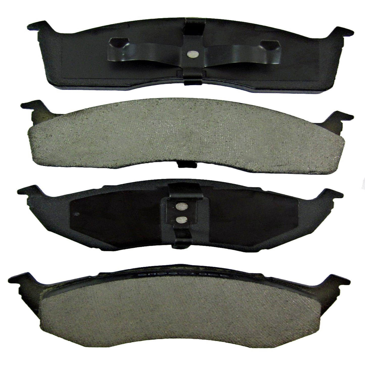 One New Front Metallic MaxStop Plus Disc Brake Pad MSP591 w/ Hardware - USA Made