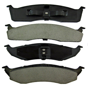 One New Front Metallic MaxStop Plus Disc Brake Pad MSP591 w/ Hardware - USA Made