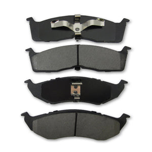 One New Front Ceramic MaxStop Plus Disc Brake Pad MSP642 w/ Hardware - USA Made