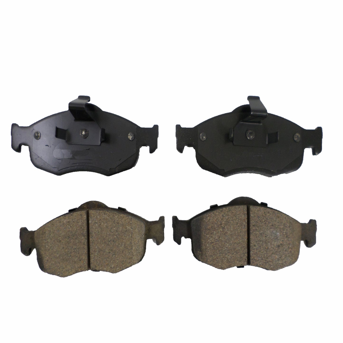 One New Front Metallic MaxStop Plus Disc Brake Pad MSP648 w/ Hardware - USA Made