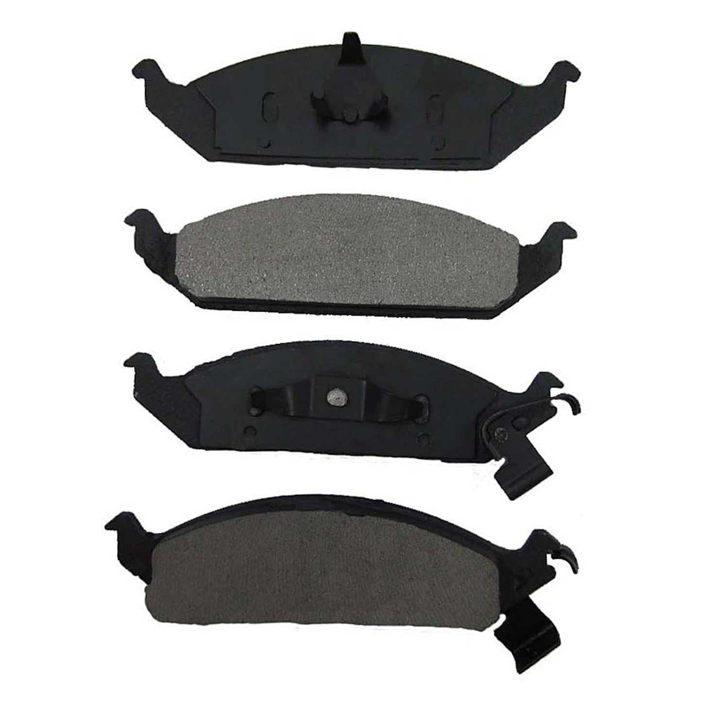 One New Front Metallic MaxStop Plus Disc Brake Pad MSP650 w/ Hardware - USA Made