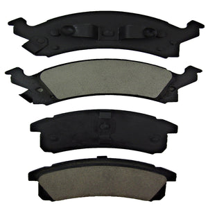 One New Front Metallic MaxStop Plus Disc Brake Pad MSP673 w/ Hardware - USA Made