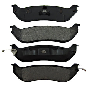 One New Rear Metallic MaxStop Plus Disc Brake Pad MSP690 w/ Hardware - USA Made