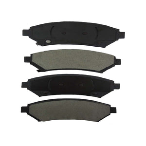 One New Front Ceramic MaxStop Plus Disc Brake Pad MSP699 w/ Hardware - USA Made