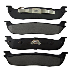 One New Rear Metallic MaxStop Plus Disc Brake Pad MSP711 w/ Hardware - USA Made