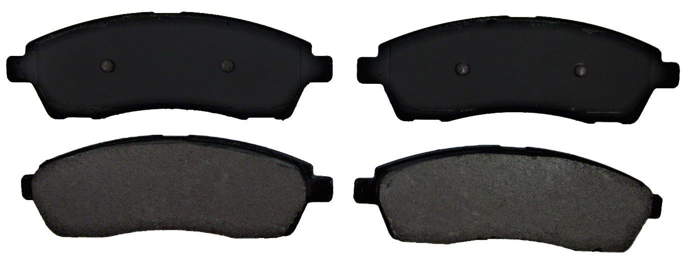 One New Rear Metallic MaxStop Plus Disc Brake Pad MSP757 w/ Hardware - USA Made