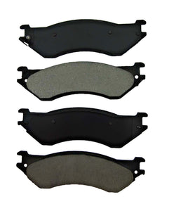 One New Front Metallic MaxStop Plus Disc Brake Pad MSP758 w/ Hardware - USA Made