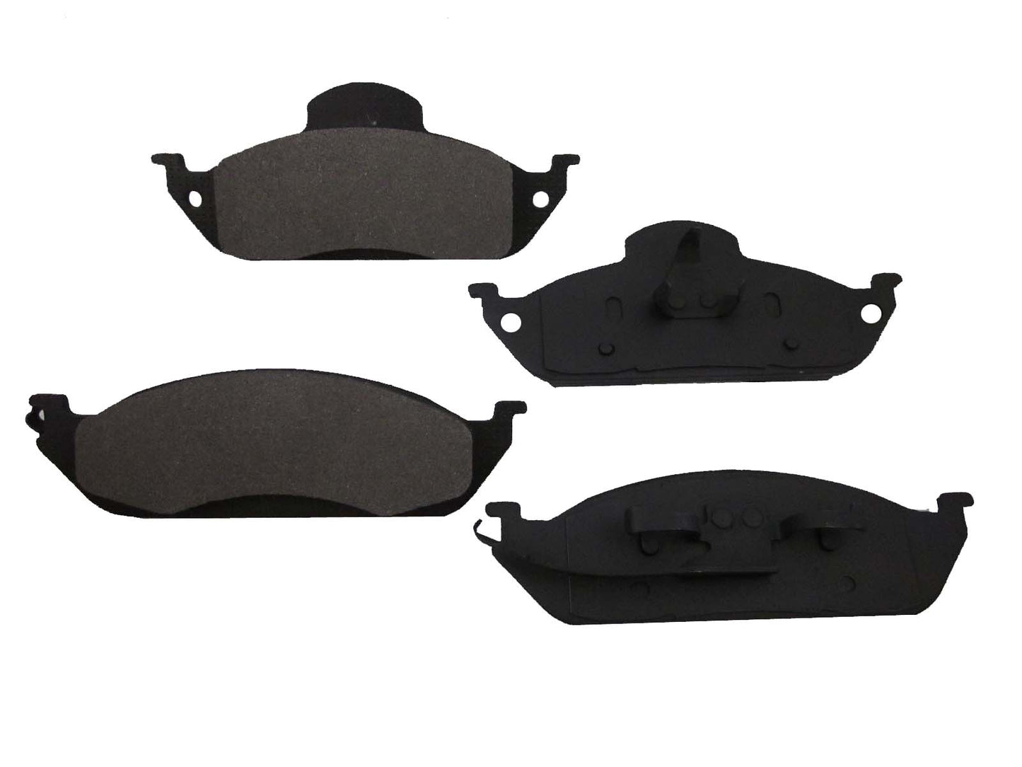 One New Front Metallic MaxStop Plus Disc Brake Pad MSP760 w/ Hardware - USA Made