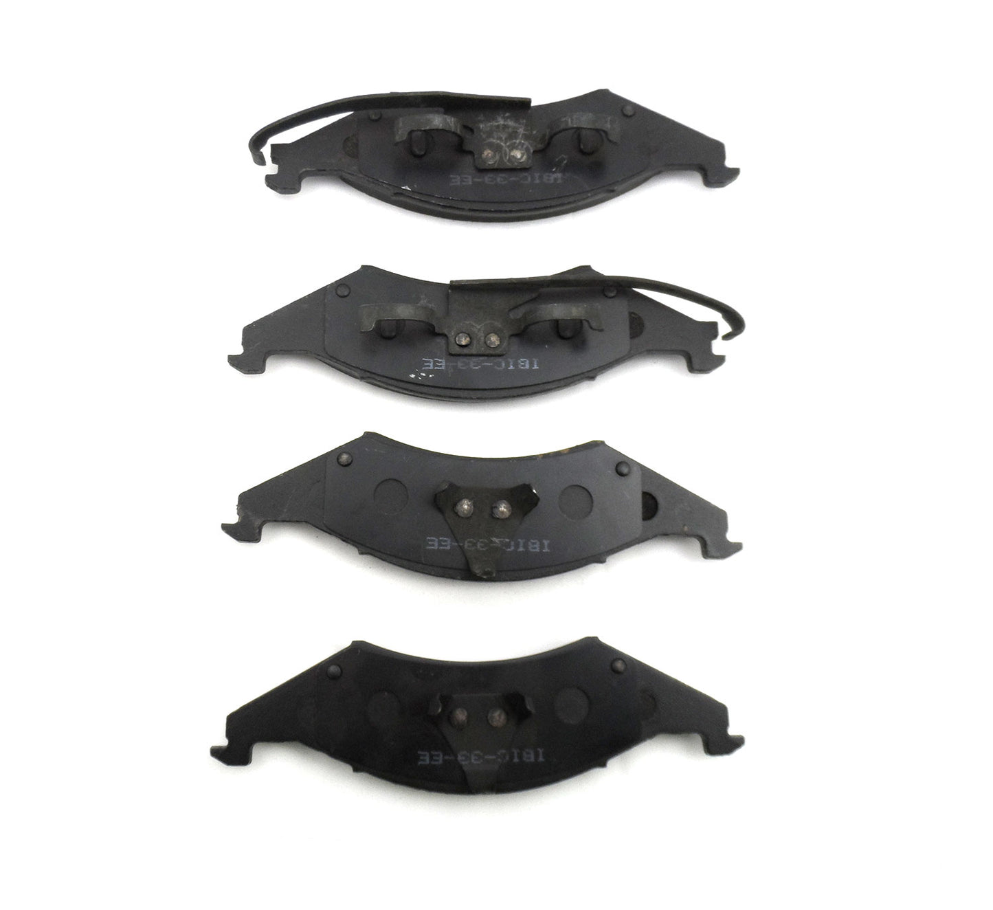 Set of Metallic Integrally Molded Brake Pads MD-421-IM USA Made