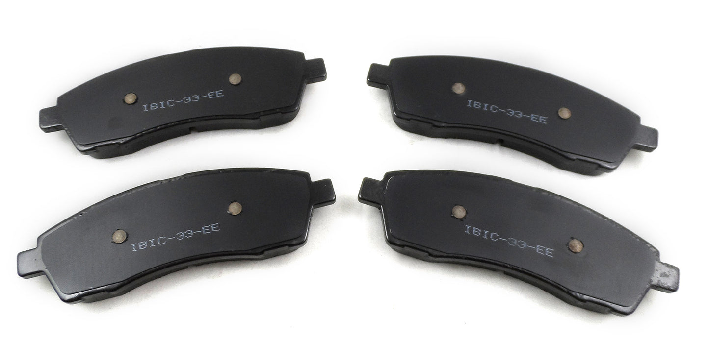 Set of Rear Brake Pads, Replaces Wagner MX757, Ratbestos PGD757M, Bendix MKD757