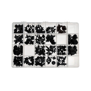 Nylon Push/Screw Rivet Assortment (Dorman 030-728) 20 SKU/220 Pc. Tech Tray